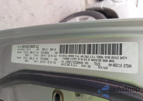 2012 Ram 1500 Slt z USA, uszkodzony, nr VIN 1C6RD7LTXCS349449